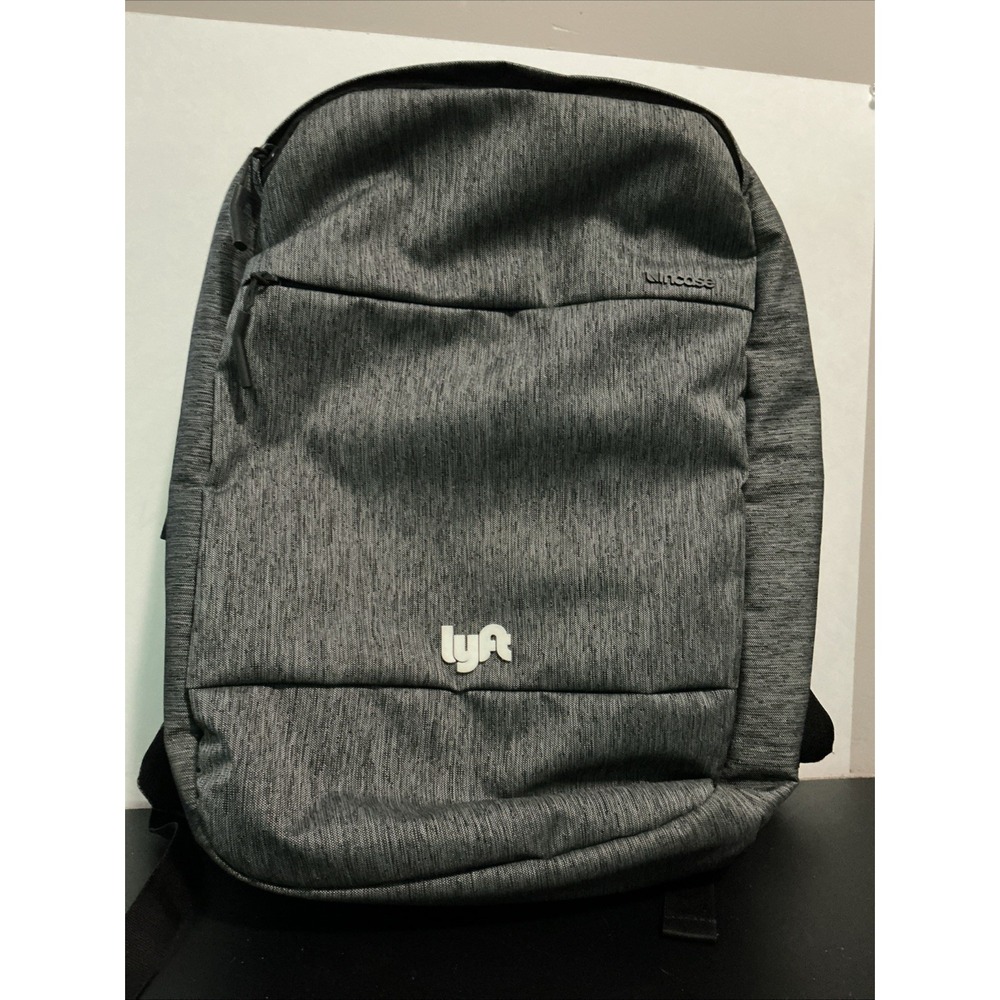 Incase Icon Slim Laptop Backpack 17 Gray Lyft Logo Tech Commuter Bag